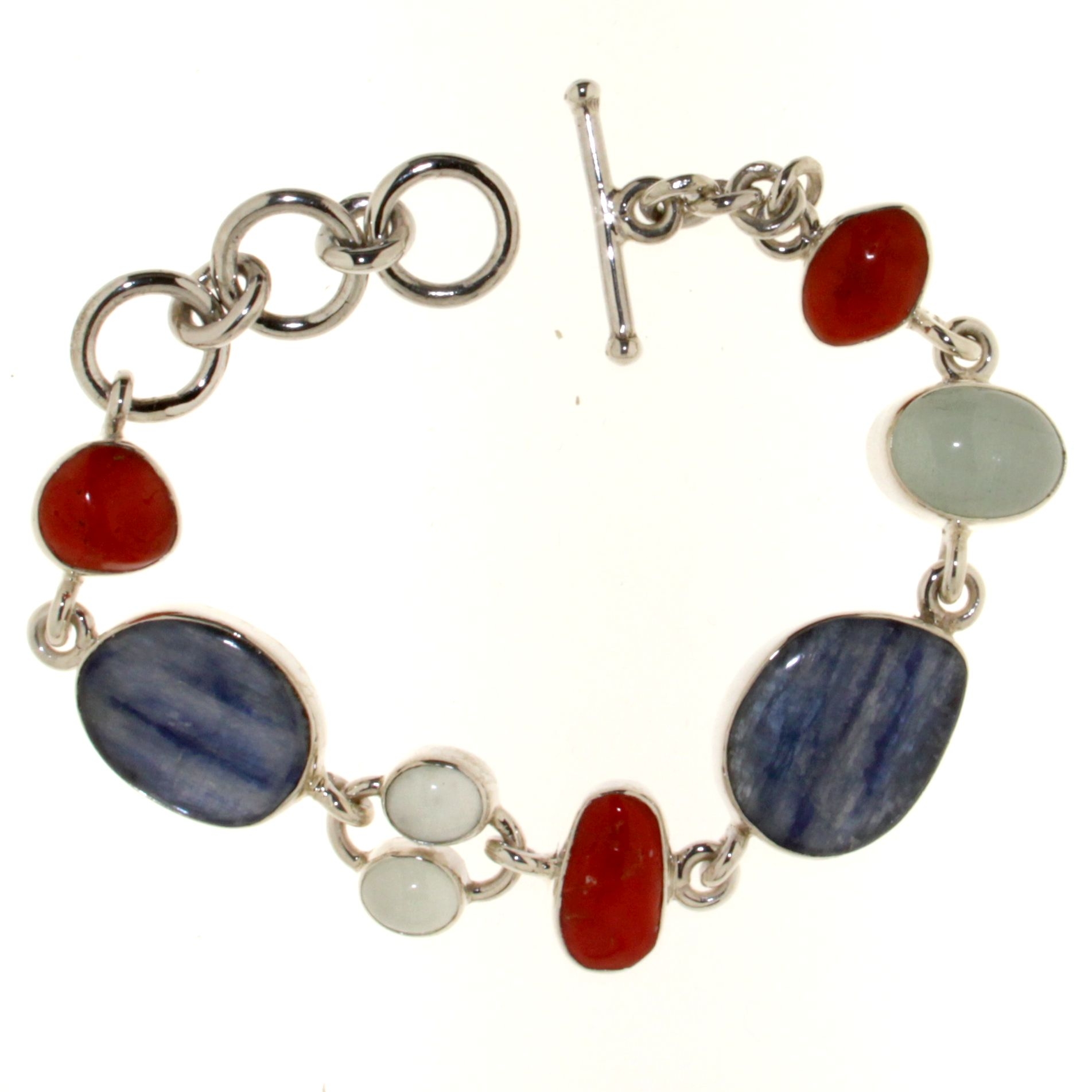 Bracelet with Red Coral of the Mediterranean Sea,
