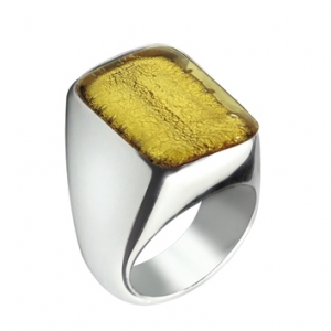 Anello Verticale -  Oro  Misura 21