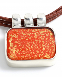 Collana Rettangolo - Carota